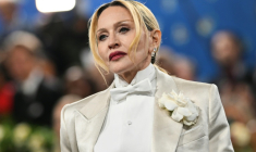 Madonna à New York le 5 mai 2025 ( AFP / Angela WEISS )