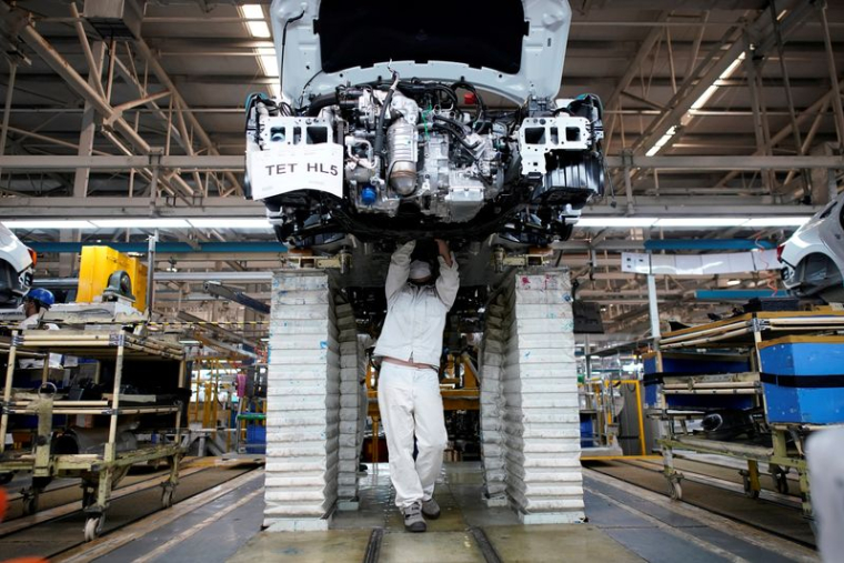 LE REBOND DE L'ACTIVITÉ MANUFACTURIÈRE EN CHINE DÉPASSE LES ATTENTES