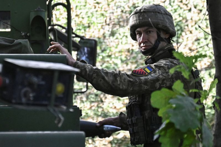 Un militaire ukrainien près de la ville de Pokrovsk