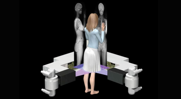Le fonctionnement du scanner d'EOS Imaging. (© EOS Imaging)