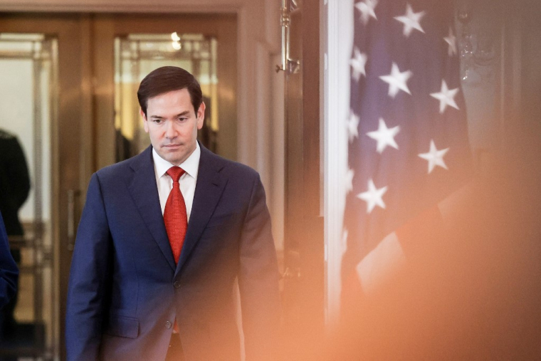 Marco Rubio à Washington, aux États-Unis, le 20 juin 2025. ( AFP / ALEX WROBLEWSKI )