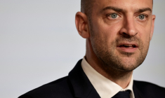 Le ministre des Affaires étrangères et vice-président du MoDem, Jean-Noël Barrot; le 3 juin 2026 à Paris ( AFP / STEPHANE DE SAKUTIN )