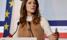 La porte-parole du gouvernement Maud Bregeon à Paris le 3 juin 2026 ( AFP / STEPHANE DE SAKUTIN )