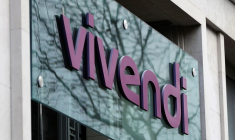 Le logo de Vivendi est visible à Paris