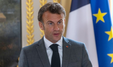Le président français Emmanuel Macron s'exprime lors d'une conférence de presse