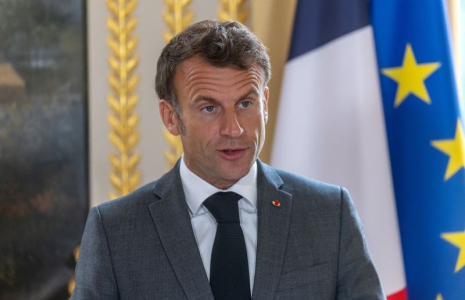 Le président français Emmanuel Macron s'exprime lors d'une conférence de presse