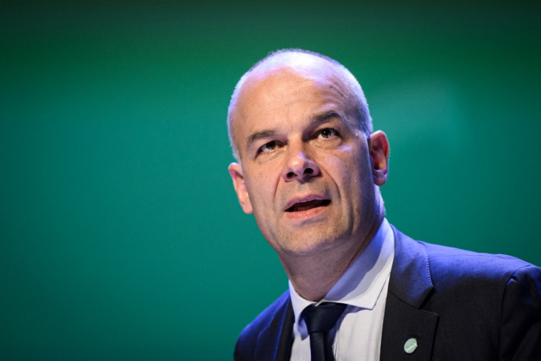 Arnaud Rousseau à Angers, le 30 mars 2023. ( AFP / LOIC VENANCE )