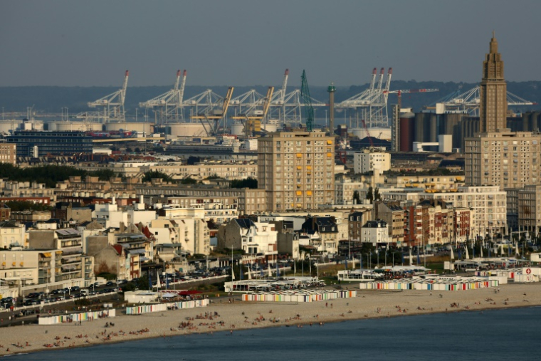 Le centre-ville du Havre, le 20 juin 2017 ( AFP / LUDOVIC MARIN )