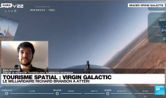 Tourisme spatial : le milliardaire Richard Branson a atterri après son vol dans l'espace