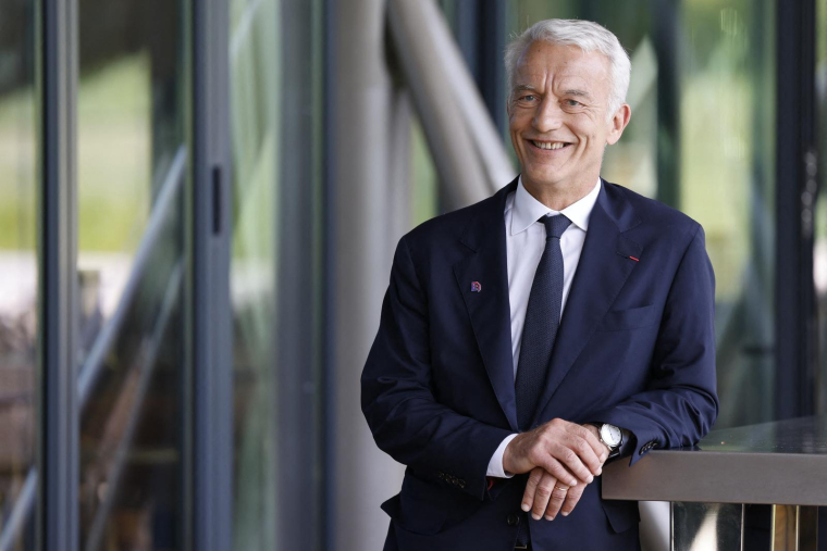 Patrick Martin à Meudon le 6 juillet. ( AFP / LUDOVIC MARIN )