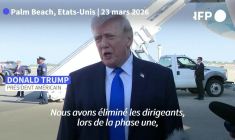 Les Etats-Unis parlent à un "dirigeant" iranien mais pas le nouveau "guide suprême" (Trump)