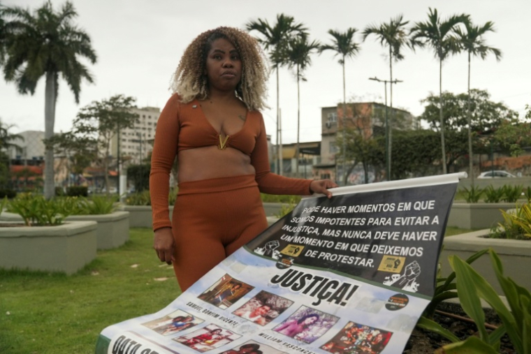 Sonia Bonfim Vicente à Rio de Janeiro, au Brésil le 5 septembre 2026 ( AFP / Ivan PISARENKO )