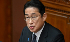 Le Premier ministre japonais Fumio Kishida, le 23 octobre à Tokyo.  ( AFP / KAZUHIRO NOGI )