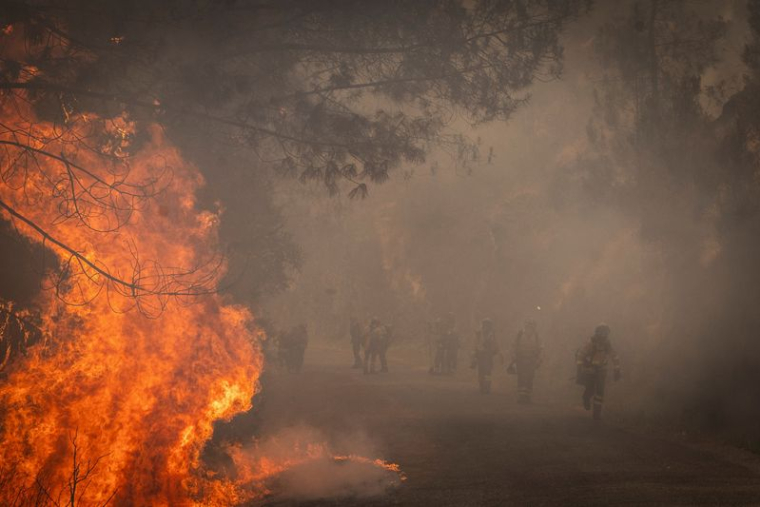 Incendies en Galice, Espagne