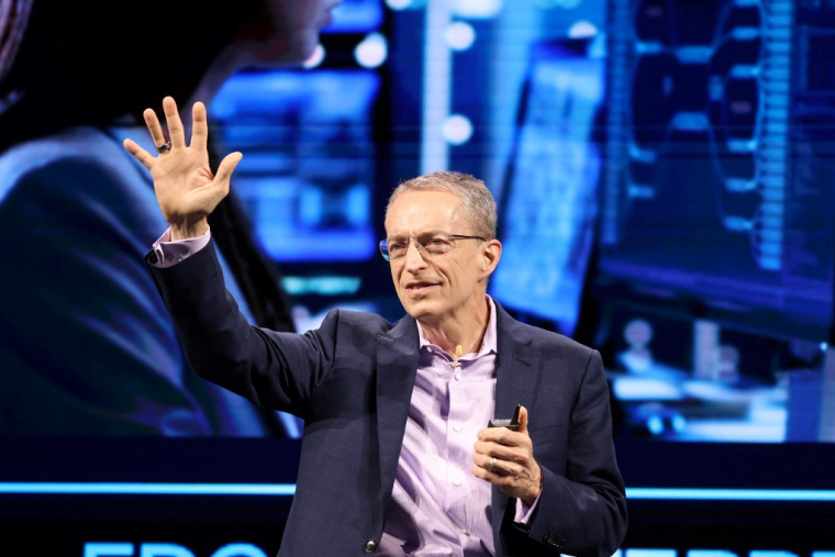 Pat Gelsinger, à Taipei, en juin 2024 ( AFP / I-HWA CHENG )