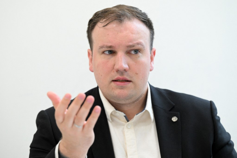 Mikhaïl Zvintchouk à Moscou, en Russie, le 28 avril 2023. ( AFP / KIRILL KUDRYAVTSEV )