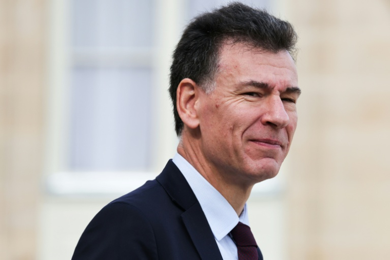 Le ministre français de l'Enseignement supérieur et de la Recherche Philippe Baptiste  au palais de l'Elysée à Paris, le 16 septembre 2026 ( AFP / Ludovic MARIN )