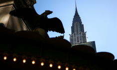 Le Chrysler Building dans le quartier de Manhattan à New York, le 7 octobre 2026 ( AFP / CHARLY TRIBALLEAU )