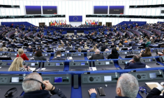 Le Parlement européen, à Strasbourg, le 9 février 2026 ( AFP / FREDERICK FLORIN )