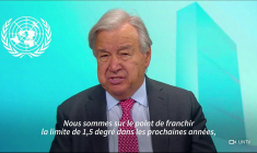 L'ONU alerte sur un réchauffement climatique supérieur à 1,5°C