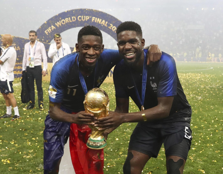 Samuel Umtiti se souvient des réveils compliqués d'Ousmane Dembélé à Barcelone