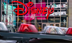 Le logo du magasin Disney de Times Square