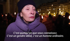 Une centaine de femmes devant le Panthéon pour rendre hommage aux victimes de féminicide