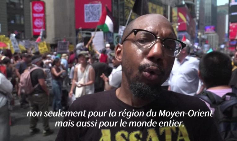 Rassemblements à Washington et New York contre les frappes américaines en Iran