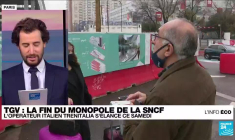 France : la compagnie Trenitalia lance ses trains à grande vitesse sur la ligne Paris-Lyon