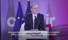 Primaire de la gauche: Glucksmann l'emporte très largement devant Faure et Royal