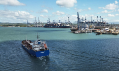 Le port de Balboa, à Panama City, en janvier 2026 (illustration) ( AFP / MARTIN BERNETTI )