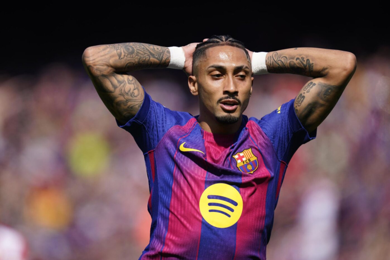 La blessure de Raphinha ne passe pas du côté du Barça