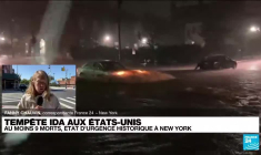 Tempête Ida aux Etats-Unis : état d'urgence historique à New York