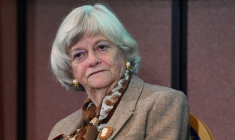 Ann Widdecombe, alors députée européenne du Brexit Party, le 1er novembre 2019 à Londres ( AFP / Ben STANSALL )