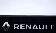Le logo du constructeur automobile français Renault