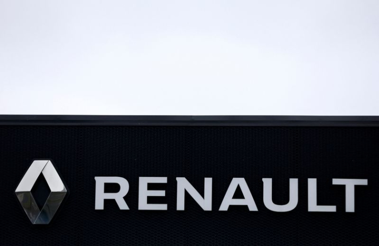 Le logo du constructeur automobile français Renault
