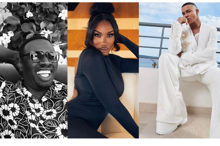 Voici les Français les plus influents au monde selon le magazine  crédit photo : Captures Instagram @omarsyofficial @ayanakamurao_fficiel @olivier_rousteing