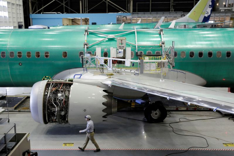 Photo d'archives d'un 737 MAX-9 de Boeing à Renton, aux États-Unis