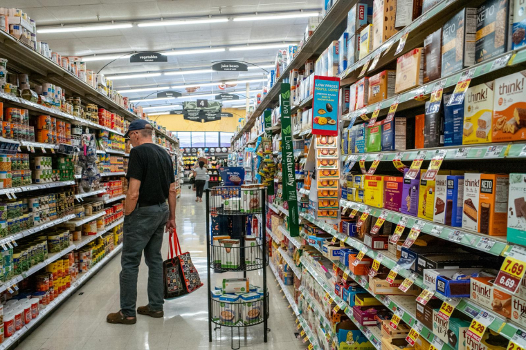 Image d'illustration d'un supermarché à Houston au Texas en juillet 2022 ( GETTY IMAGES NORTH AMERICA / Brandon Bell )