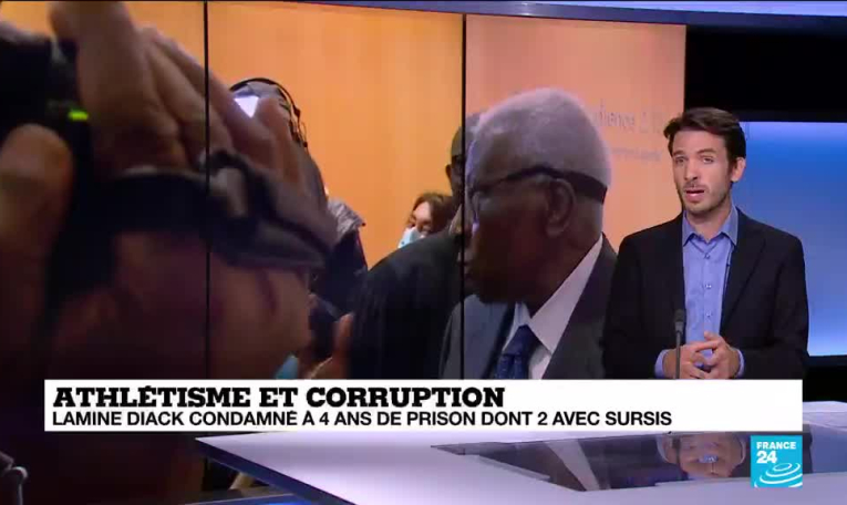 Dopage russe et corruption : Lamine Diack condamné à 4 ans de prison dont 2 avec sursis