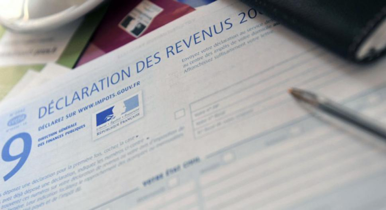 Une déclaration de revenus. (© E. Laurent / AFP)