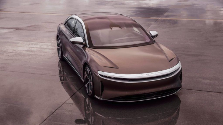 La Lucid Air, berline électrique développée par Lucid Group. (Crédit:  / Lucid Group)