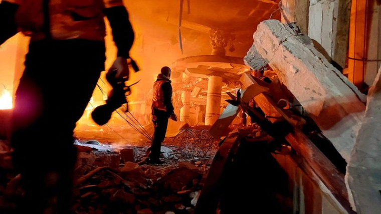 Conséquences des frappes israéliennes, dans le cadre du conflit entre Israël et le groupe islamiste palestinien Hamas, à Rafah