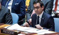 Photo du ministère français des Affaires étrangères, Stéphane Séjourné