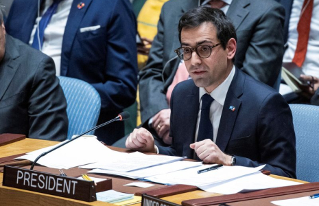Photo du ministère français des Affaires étrangères, Stéphane Séjourné