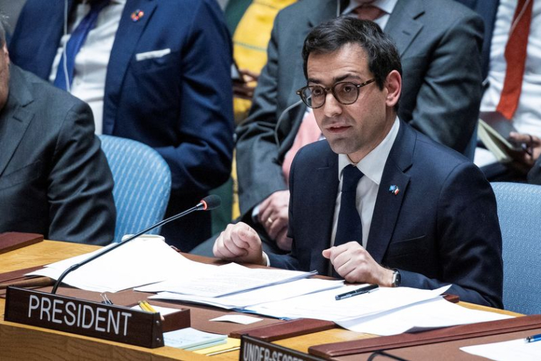 Photo du ministère français des Affaires étrangères, Stéphane Séjourné