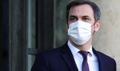 FRANCE: PIC DU REBOND ÉPIDÉMIQUE FRANCHI, L'ÉPIDÉMIE PAS TERMINÉE, SELON OLIVIER VÉRAN