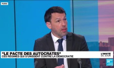Julien Théron : "Seuls 8 % de la population mondiale vivent dans une démocratie pleine et entière"