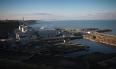 La centrale nucléaire de Penly, le 9 décembre 2022 à Petit-Caux, en Seine-Maritime ( AFP / Lou BENOIST )