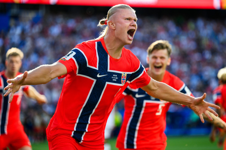 Haaland lance le Mondial de la Norvège